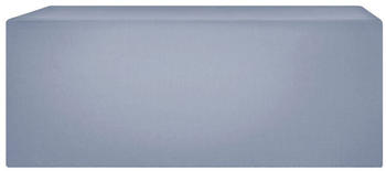 Beliani Regenschutz für Gartenmöbel 210x150x90cm Polyester mit PVC Beschichtung grau