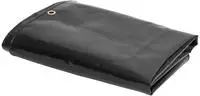 vidaXL Abdeckplane 650 g/m&sup2; 3x3 m Schwarz