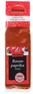 Ostmann Rosen-Paprika scharf (50g) Ostmann Rosen-Paprika scharf (50g)