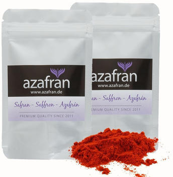 Azafran Safran gemahlen Safranpulver (2x 5g)