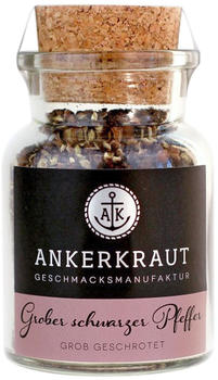 Ankerkraut Schwarzer Pfeffer grob im Korkenglas (70g)