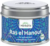 Herbaria Ras el Hanout Gew&uuml;rzmischung Bio 25 g