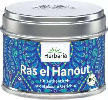 Herbaria Bio Ras el Hanout Dose (25g) Herbaria Bio Ras el Hanout Dose (25g)