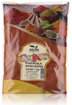 Adler Gewürze Paprika Edelsüß Pulver (1000g)