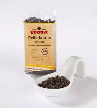 Edora Pfefferkörner, schwarz, bio