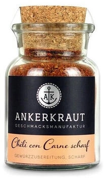 Ankerkraut Chili con Carne Gewürz scharf 80g im Korkenglas