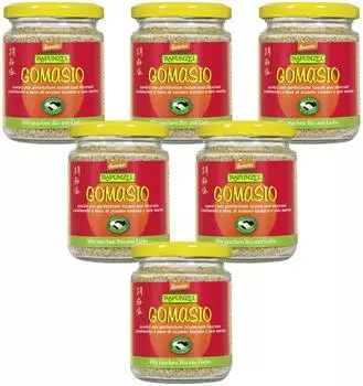 Rapunzel Gomasio Gewürzzubereitung aus Sesam und Meersalz 100g (1200850)