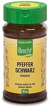 Brecht Pfeffer schwarz gemahlen bio im Glas (126010931)
