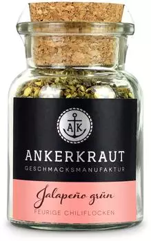 Ankerkraut Jalapeno gr&uuml;n, geschrotet 45 g