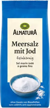 Alnatura Meersalz Jodiert 500g