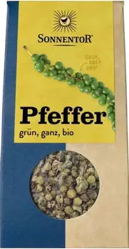 Sonnentor Pfeffer gr&uuml;n ganz 20g