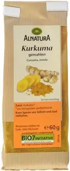 Alnatura Bio Kurkuma Gemahlen 60g