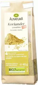 Alnatura Bio Koriander Gemahlen 40g