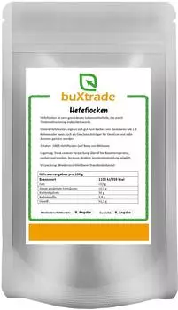 Buxtrade Hefeflocken 1kg
