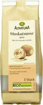 Alnatura Bio Muskatnuss ganz - 12 g