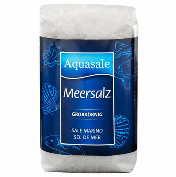 Südwestdeutsche Salzwerke Aquasale Grobes Meersalz naturbelassen & grobkörnig (1kg)