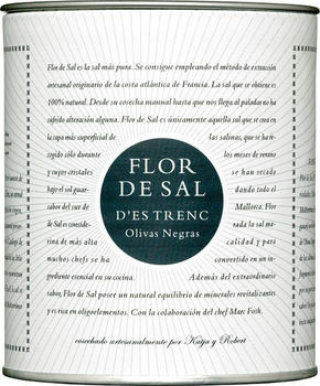 Gusto Mundial Balearides S.L. Flor de Sal d'Es Trenc Olivas Negras - mit schwarzen Oliven Bio (150g)