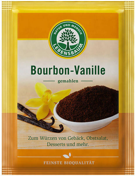 Lebensbaum bio Bourbon-Vanille gemahlen 5g