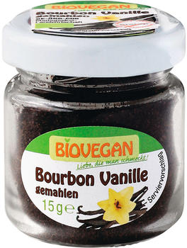 Biovegan Bourbon-Vanille gemahlen (15 g)