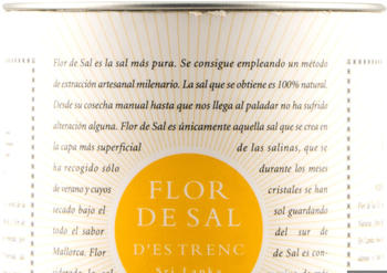 Gusto Mundial Balearides S.L. Flor de Sal d'Es Trenc Sri Lanka - Meersalz mit Curry (150g)