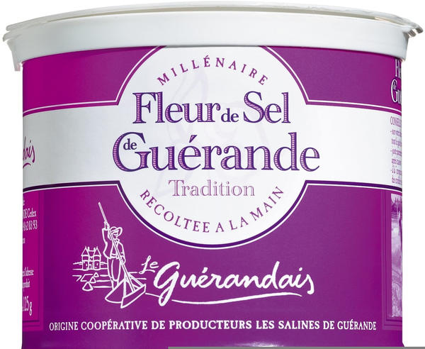 Salines de Guérande Fleur de Sel de Guérande - Meersalz aus der Bretagne (125g)
