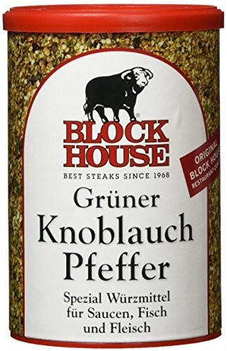 Block House Grüner Knoblauch Pfeffer (200g)