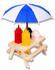 Schramm Gewürzständer Picknicktisch mit Sonnenschirm Menage Senf Ketchup Salz Pfeffer Spender BBQ Menage Gewürzhalter Gewürzregal 6-teiliges Set