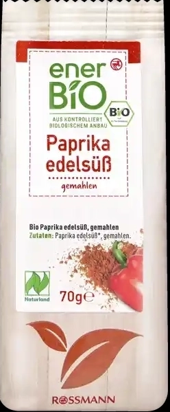 Ener Bio Paprika edelsüß, Naturland