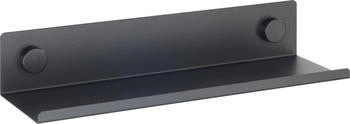 Wenko Küchenregal Jet M schwarz matt aus pulverbeschichtetem Metall (71148800)