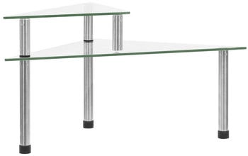 vidaXL Küchenregal Transparent Hartglas (249525)
