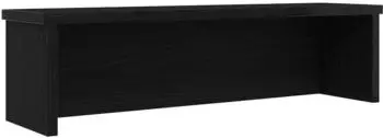 vidaXL Küchenregal Stapelbar Schwarz 50x15x16cm Holzwerkstoff (860483)