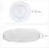 Relaxdays Drehteller Organizer transparent, 30cm, 3er-Set