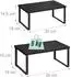 Relaxdays Gewürzregal 2er-Set, schwarz (10053864)