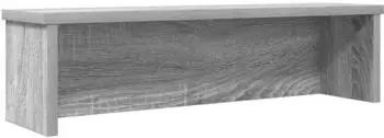 vidaXL K&uuml;chenregal, stapelbar, grau Sonoma, 60x15x16cm (860509)