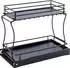 Maximex Gewürzregal ausziehbar, schwarz (15,3x20,6x25,5cm)