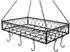 DanDiBo Topfhänger Cocina Deckenregal, Metall, 60cm
