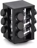 Zeller Present Gew&uuml;rzkarussell "Gew&uuml;rzrondell mit 12 Gl&auml;sern" Metall/Glas,