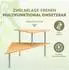 bremermann Küchen-Eckregal Gewürzregal, Bambus (64619)