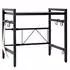 osoltus Küchenregal verstellbar 40-60x36x46cm schwarz