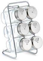 Gew&uuml;rzst&auml;nder ZELLER PRESENT, silber (silberfarben, transparent), Gew&uuml;rzstreuer,