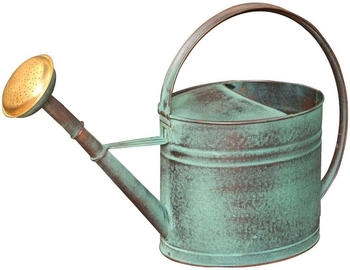 Guillouard Gealterte gr&uuml;ne Gie&szlig;kanne mit Brause 4 L
