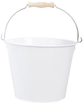 Esschert Zink Eimer 5 L weiß (RD23)
