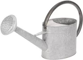 Decoris Gießkanne Zink 5L, Dekorativ (83300)