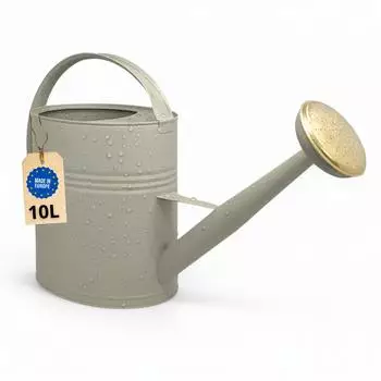 LIVLIG Metallgießkanne 10 Liter Moosgrau