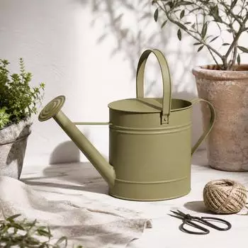 Mojawo Gie&szlig;kanne Metall, gr&uuml;n, 7,5L