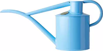 Haws Indoor Metall Gießkanne The Fazeley Flow 1 Liter Summer Sky Blue