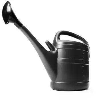 BigDean Gie&szlig;kanne 10L anthrazit mit Brausekopf, Kunststoff (801026)