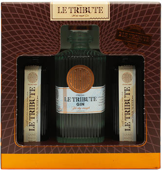 Le Tribute Dry Gin 0,7l 43% + Le Tribute Tonic 2x0,2l