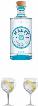 Malfy Gin Originale 0,7l 41% + Bistro Cubata Glas