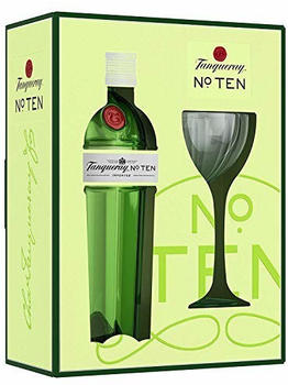Tanqueray No.10 Cocktailglas im Geschenkkarton 0.7l 47,3%